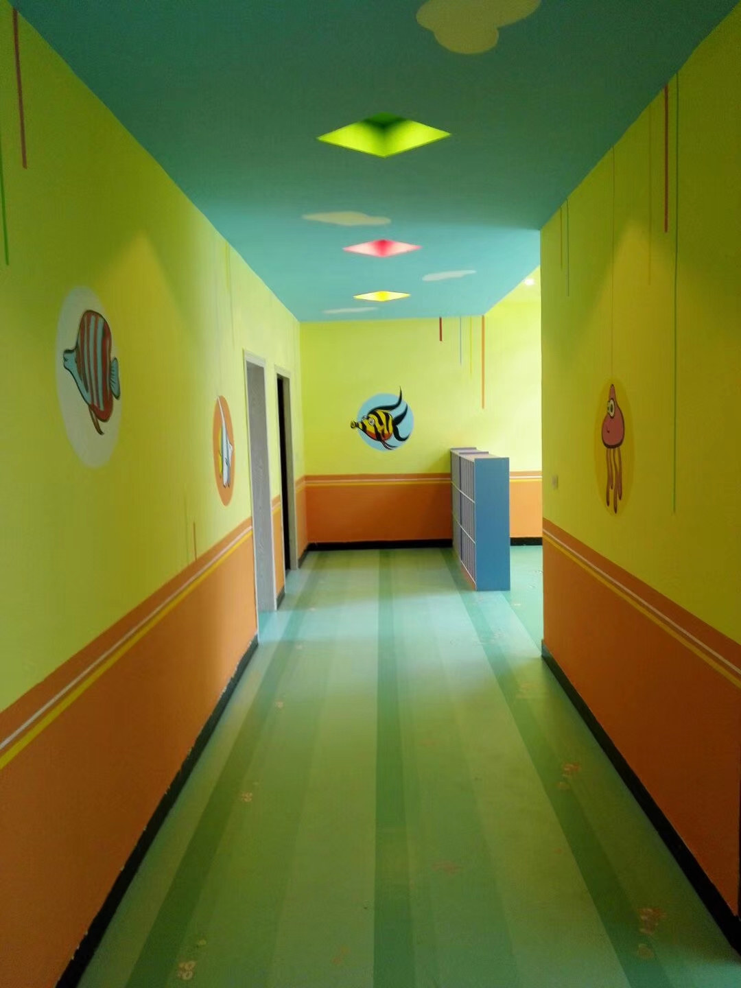 幼兒園裝修選用九瑞PVC地板的理由